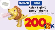 GOKİDY OYUNCAK ASLAN FİGÜRLÜ SPREY TABANCA